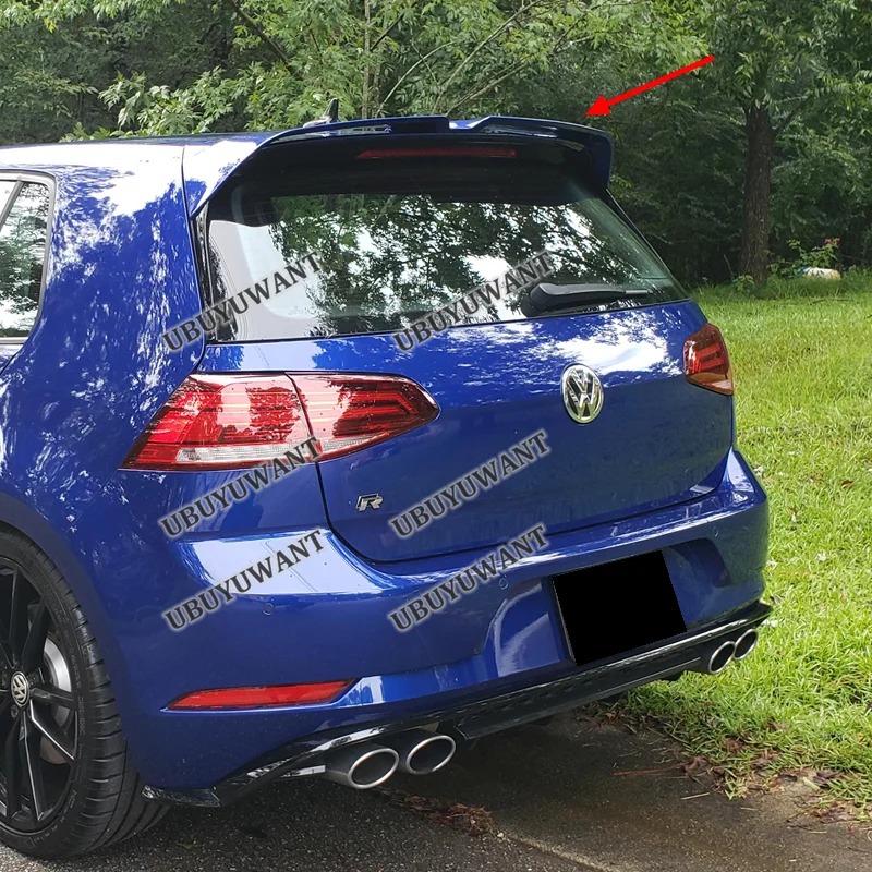 Oettinger Style Roof Spoiler For Volkswagen Golf MK7 7.5 GTI R GTD ABS Rear Wing Golf 7 2013 - 2020