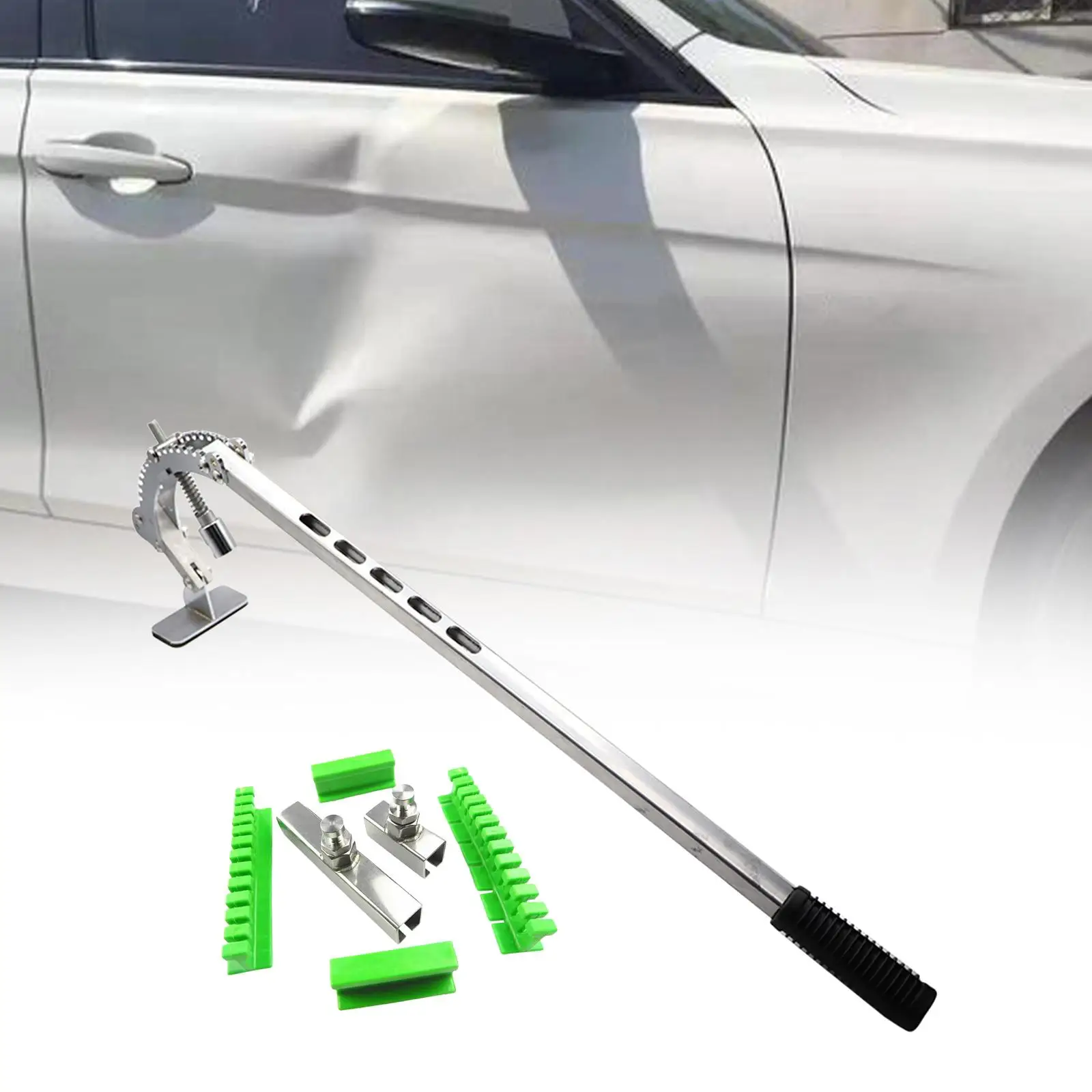 

Auto Body Dent Puller Lever Bar Set Sturdy Multifunctional Single Leg Lifter