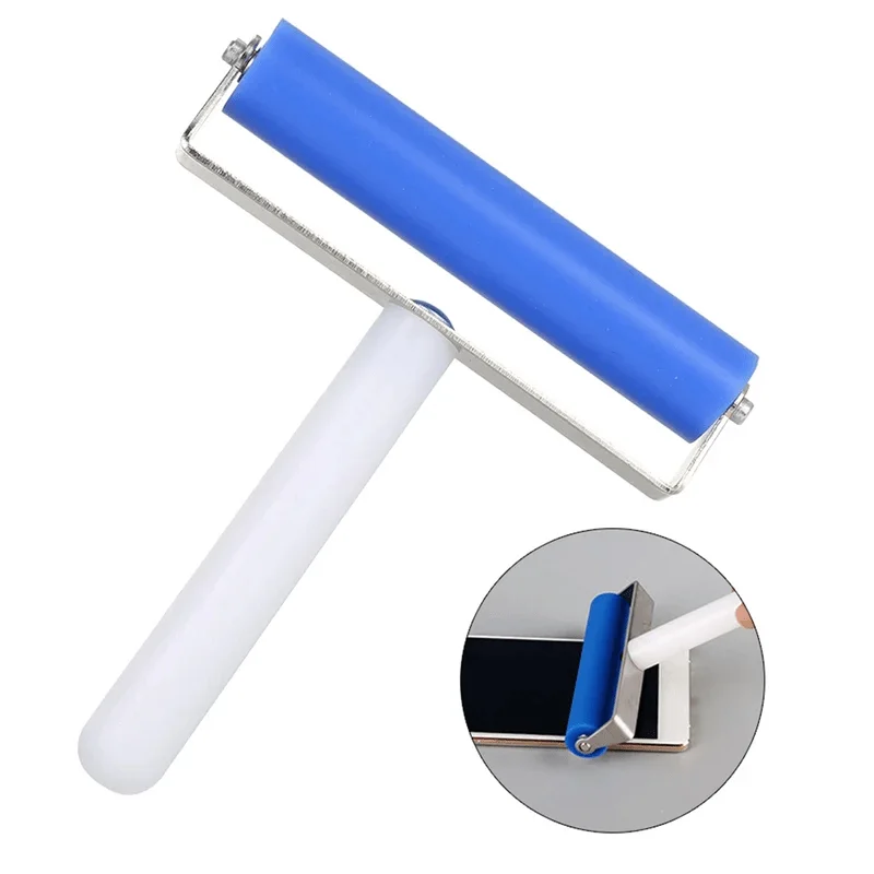 10cm Silicone Pressure Roller Universal Hand Roll Tool for Mobile Phone LCD OCA Lamination Screen Protector Film Repair Tool