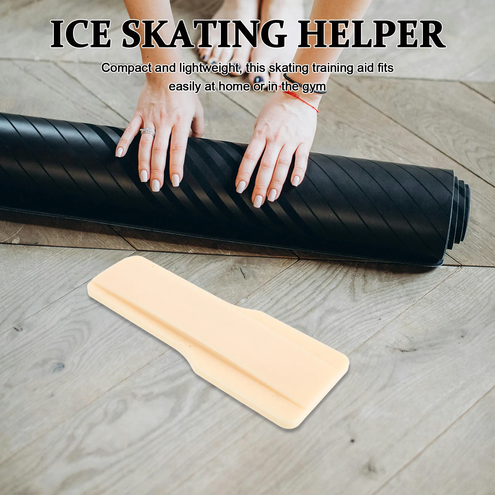 

Ballet Turning Disc Ice Skating Training Equipment Portable Spinning Trainer for Skaters Dancers Figure Skating