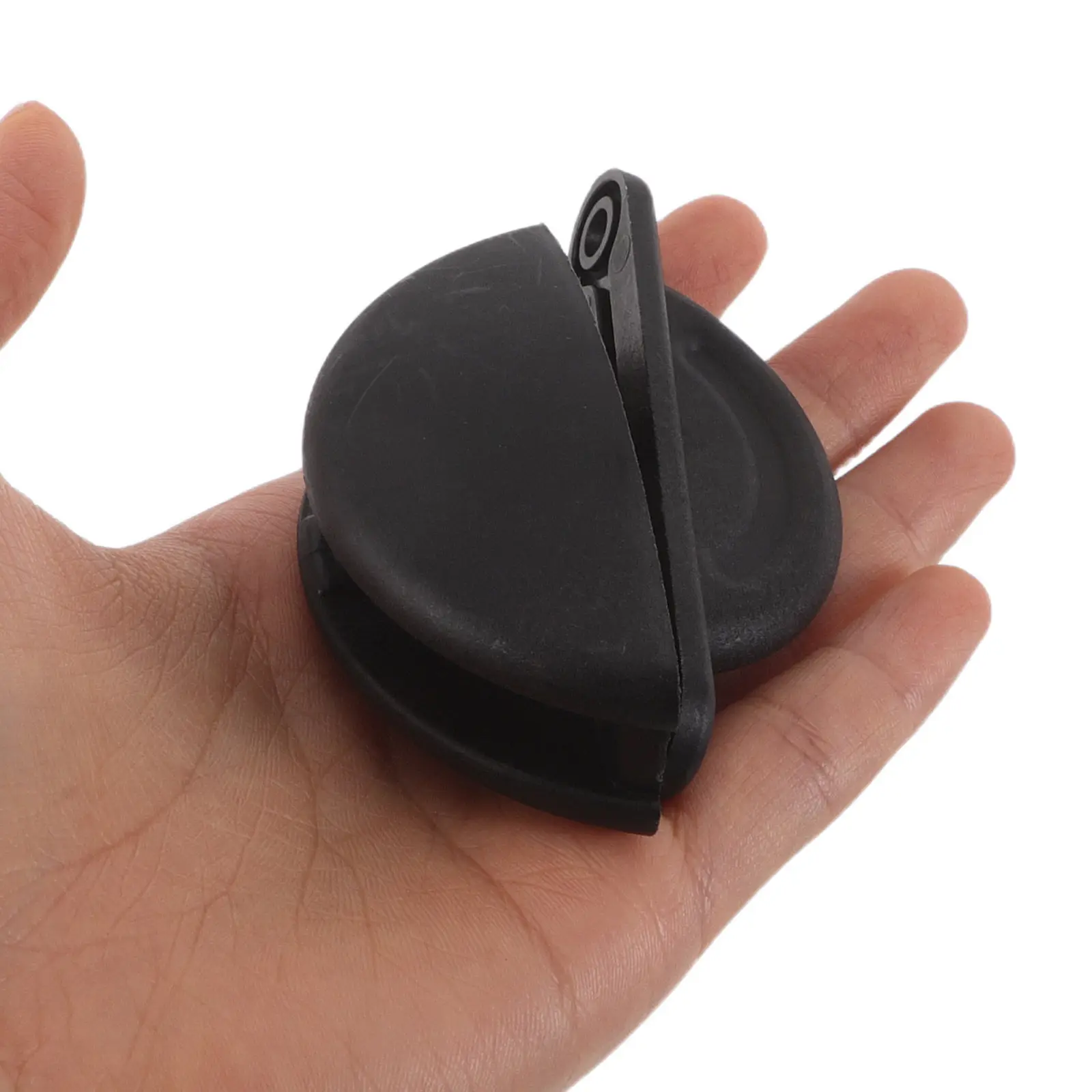 2Pcs Rv Accessories Door Holder Half Round Plastic Camper Trailer Interior Door Catch for Shower Storage Cargo Baggage Hatch