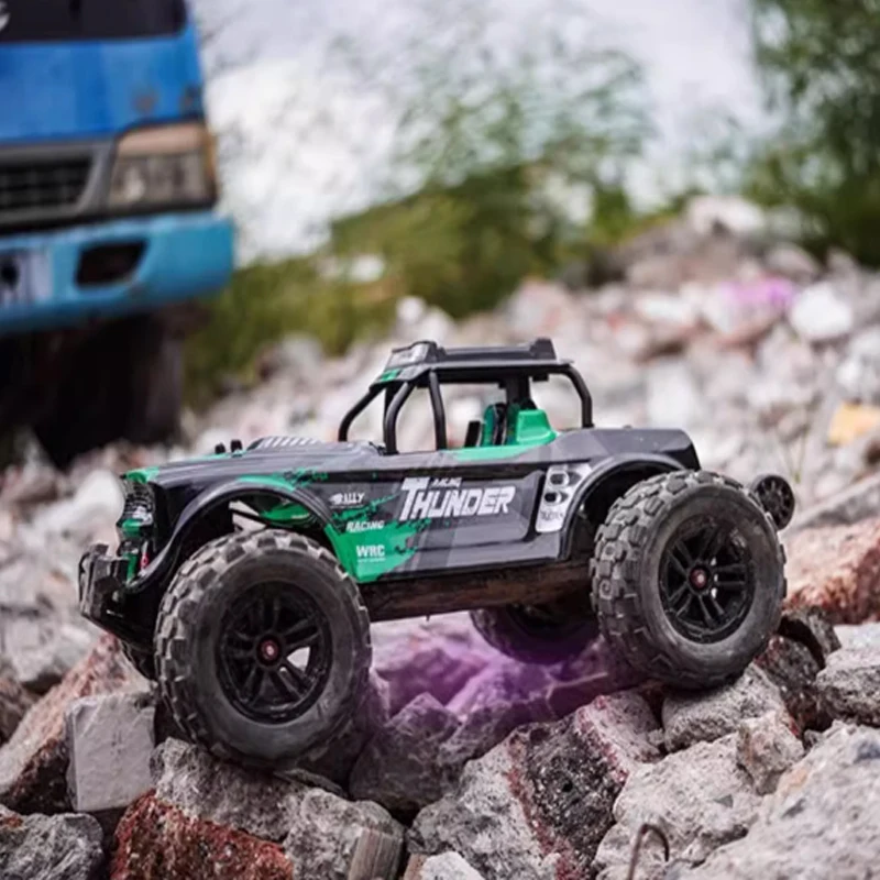 1/12 RC samochód bezszczotkowy 90 KM/H 2.4G Off Road 4x4 szybki pilot zdalnego sterowania 4WD Drift Monster Truck z zabawki z lampkami LED dla