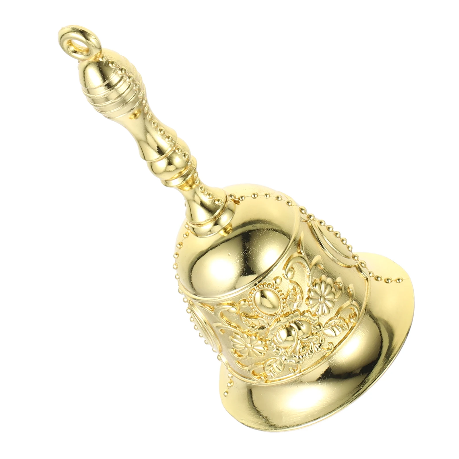 

Hand Bell Handheld Bell Alloy Vintage Desk Call Bells for Office Restaurant Service Decor Sturdy Antislip