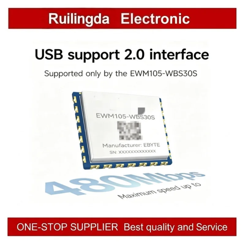 EBYTE E105-WBS36S E105-WBS36SP EWT105-WBS30S EWM105-WBS30S 2.4GHz Wireless Module Combo 20dBm WiFi6/BLE5.4/SLE1.0 Three-in-One