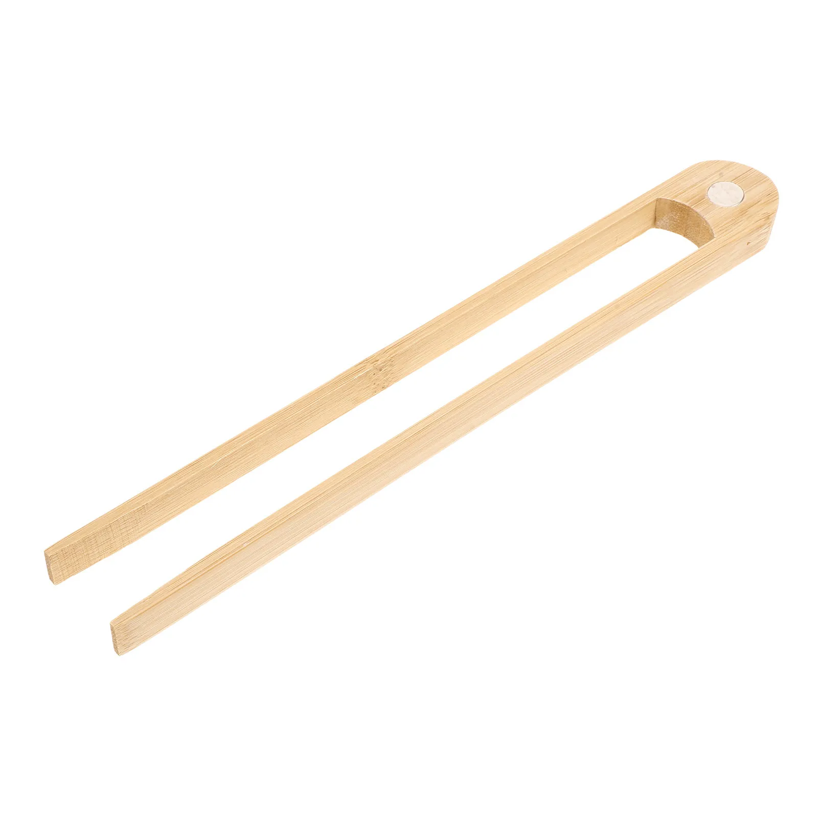 Bamboo Toast Clamp Kitchen Food Tongs Stable Cooking Serving Clamp Holder Heat Resistant Grill Bbq Tool Bamboo Toaster Tongs