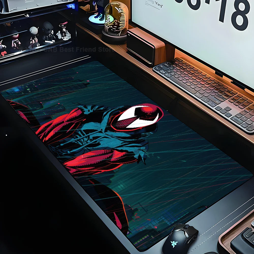 

Hot Mousepad Mouse Mat Desk Mat With Pad gaming accessories Prime Gaming S-Spider-Man Across The Spider-Verse XXL Keyboard Pad