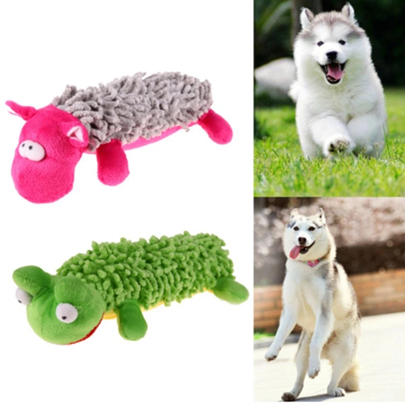 Chó Tương Tác Đồ Chơi Squeak Sang Trọng Đồ Chơi Thú Nhồi Bông Nhai Đồ Chơi Dành Cho Chó Nhỏ Đến Vừa Dễ Thương Hình Hoạt Hình Sức
