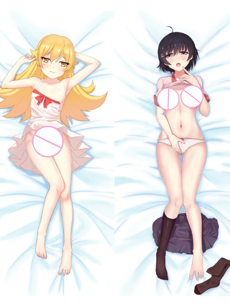 Dakimakura Anime Seductive Giant Breasts Double-sided Pillow Cover Print Life-size body pillows cover Adult pillowcase 2024