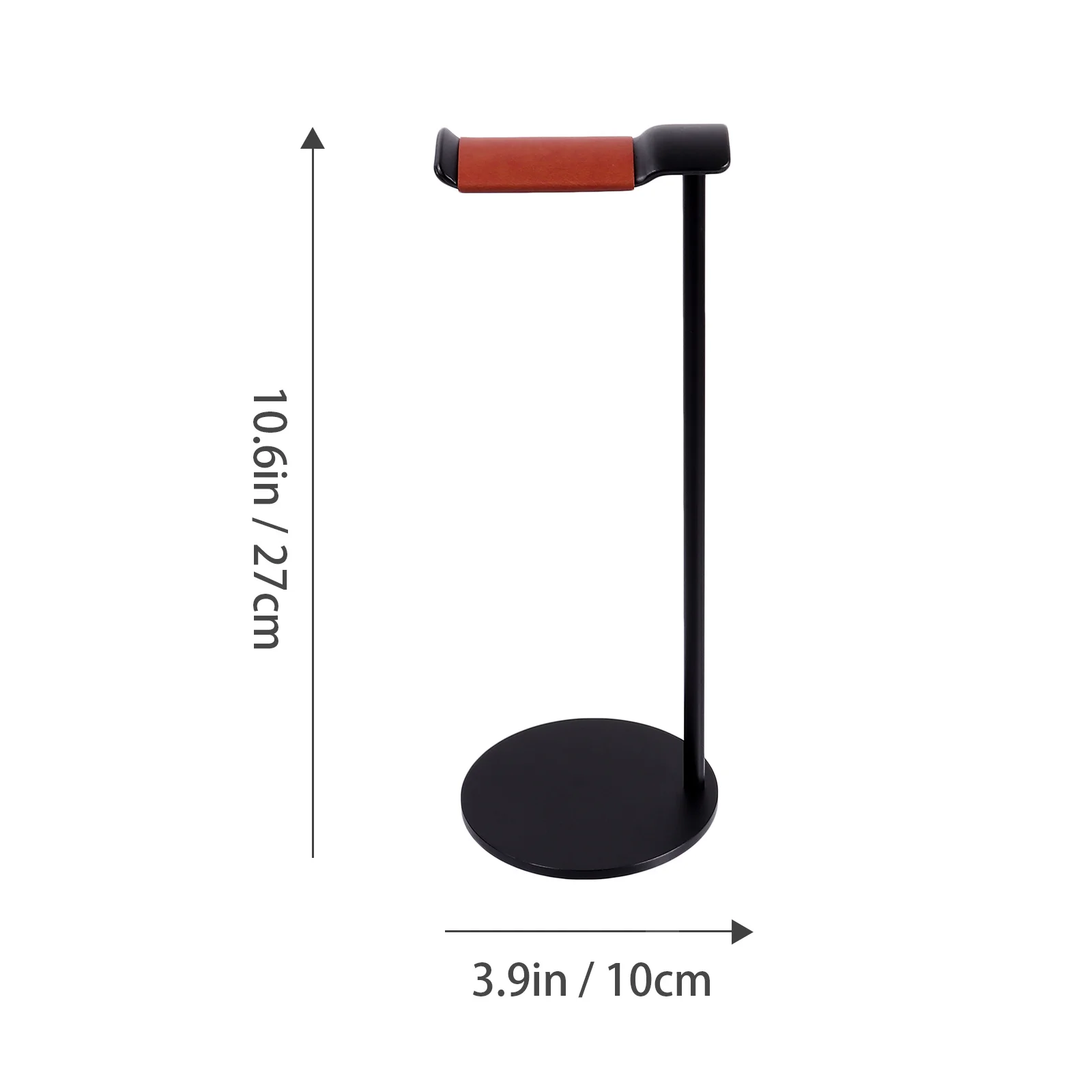 알루미늄 합금 헤드폰 홀더 내마모성 책상 이어폰 스탠드 미끄럼 방지 데스크탑 헤드셋 랙 보관 디스플레이