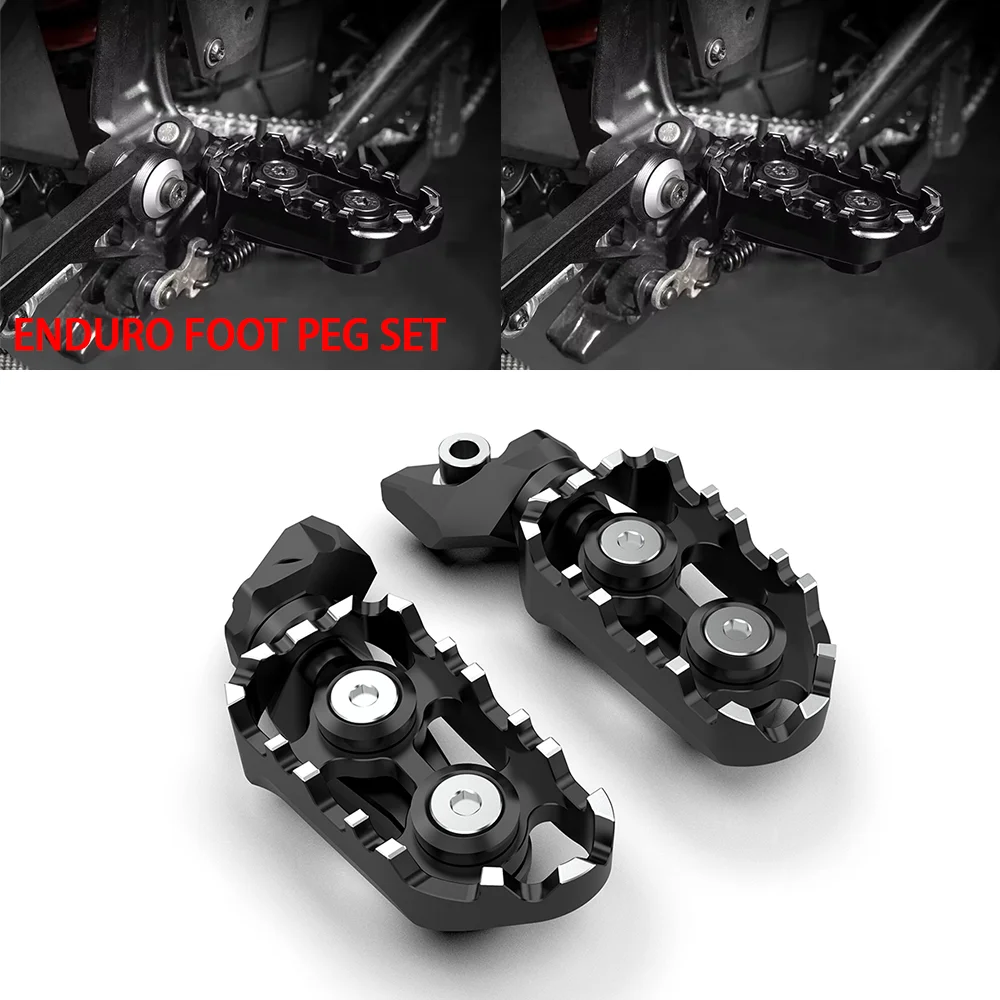 

Motorcycle Accessories Adjustable Enduro Foot Peg Set FOR BMW R1200GS R 1200GS R1200 GS ADV Adventure 2014 2015 2016 2017 2018