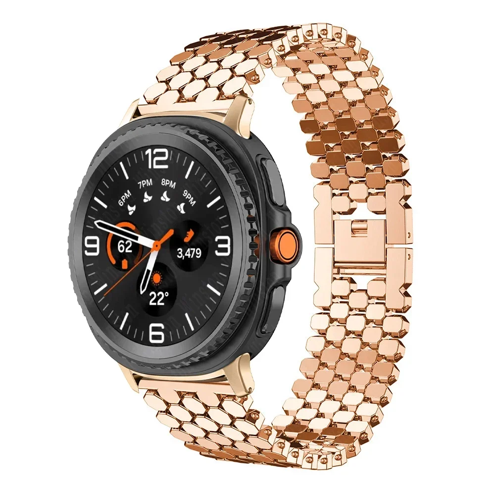 Hochwertiges Edelstahl-Armband für Samsung Galaxy Watch 9/8/8 Classic 46mm 40 44mm Metall-Uhrenarmband für Samsung Ultra 2/2025 – Detail 14