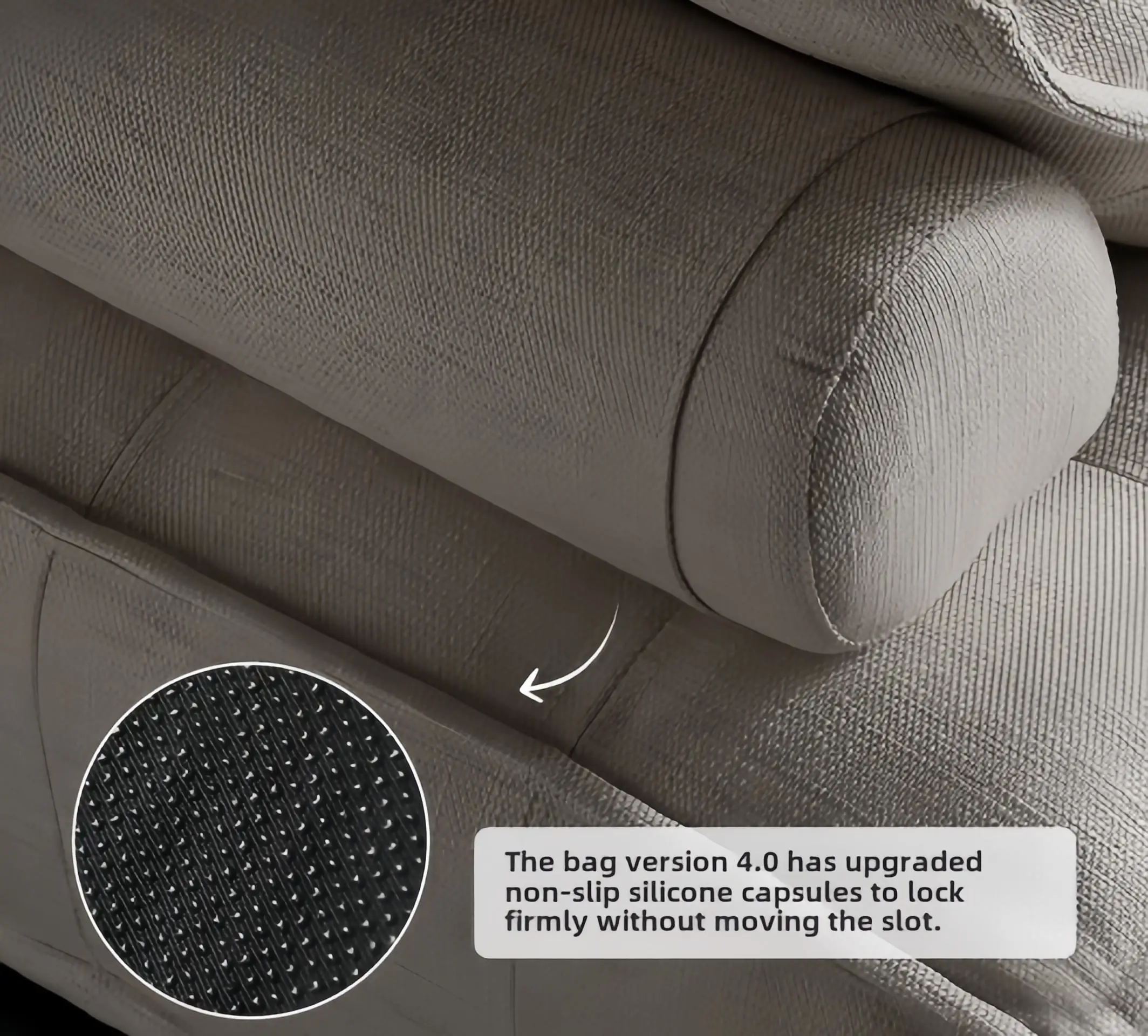 #Compressed Comfort Lazy Sofa Reclining Sectional Fabric Bed with Folding Feature for Living Room Bedrooms and Villas