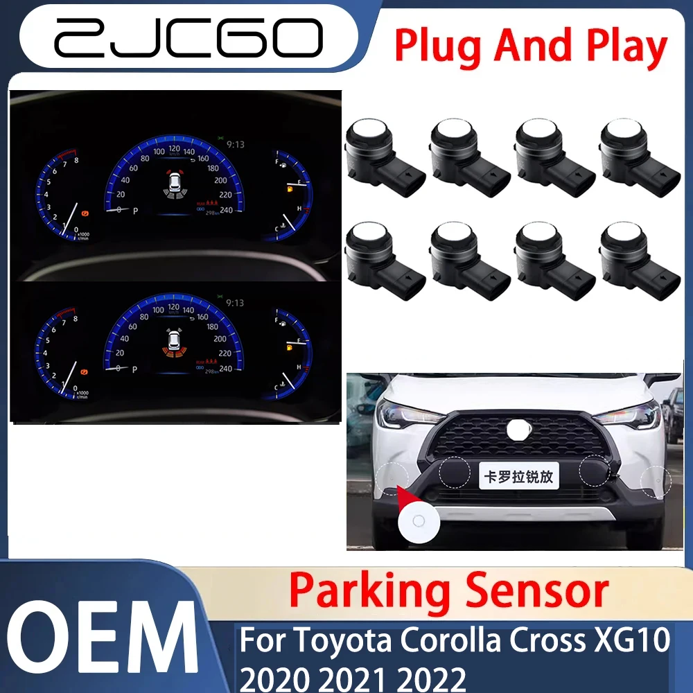 

Parking Sensor Sensors Buzzer Radar Sound Alert System for Toyota Corolla Auris Hybrid E210 Suzuki Swace 2023 2024