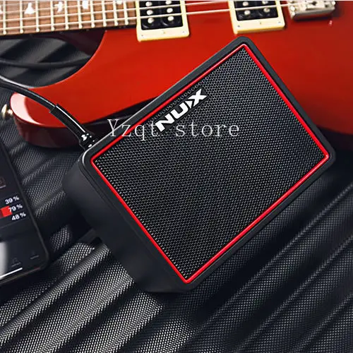 Nux Mighty Lite BT air-máquina de tambor de escritorio inalámbrica, distorsión, guitarra eléctrica, altavoz bluetooth alimentado