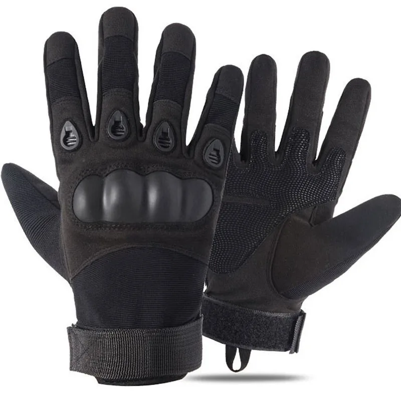 Guanti da uomo con dita intere guanti tattici motociclista Paintball Shooting Airsoft Combat Driving guanti da ciclismo da caccia