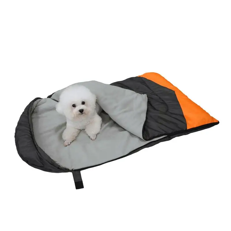 

Warm Dog Sleeping Bag Backpacking Gear Outdoor Heating Dog Bed Pet Sleeping Bed Portable Electric Heating Pad For Hiking