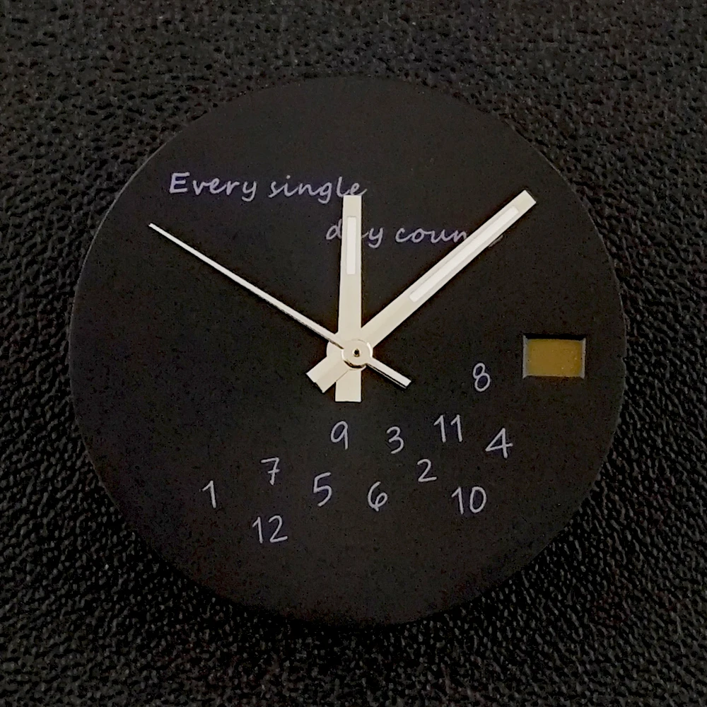 28.5mm custom logo dial men's watch without illuminated dial NH35 movement watch accessories