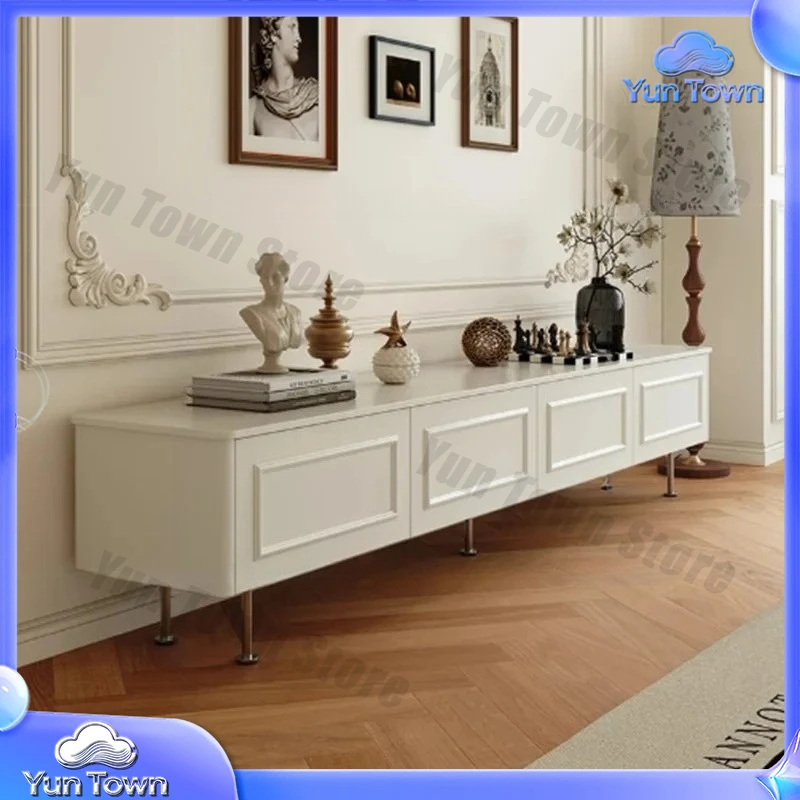 White Salon Tv Stands Modern Living Room Cabinets Wood Tv Table Mini Minimalist Aesthetic Storage Muebles Para Tv Home