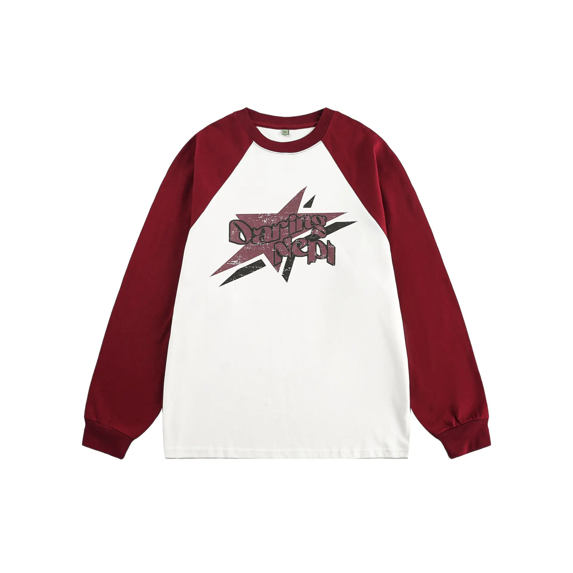 

Spring T-shirts Women Japanese Streetwear Letter Printed Graphic Tees Fashion Casual O-neck Long Sleeve Tops Oversized T Shirts