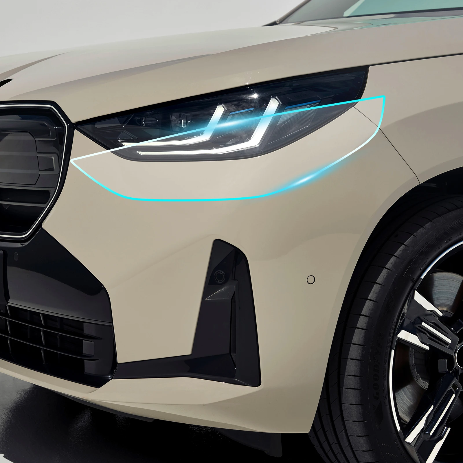 For BMW X3 G45 2025 Car Paint Protection Film Car Headlight Rearview Mirror B C Pillars Film TPU PPF Clear Sticker view 3