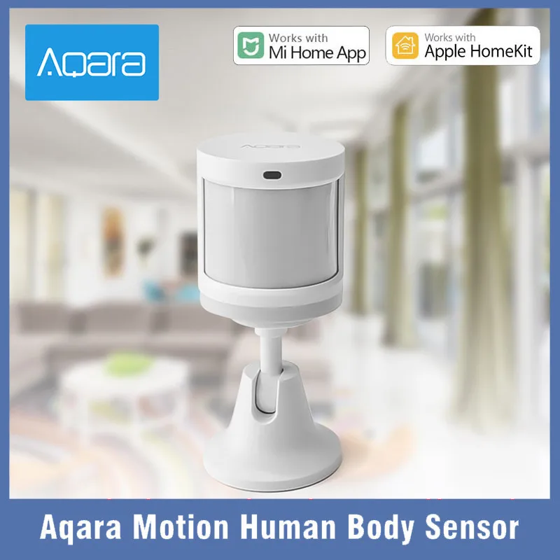 Sensore di movimento Aqara originale sensore intelligente del corpo umano movimento ZigBee connessione Wireless casa intelligente per Xiaomi Mi Home