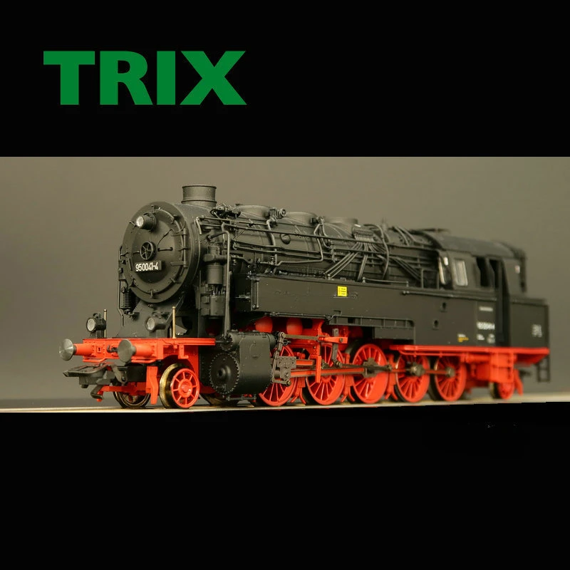 TRIX Train Model HO Type 1/87 25097 BR95 Steam Locomotive DR Fourth Generation Digital Sound Effect Rail Car Toy