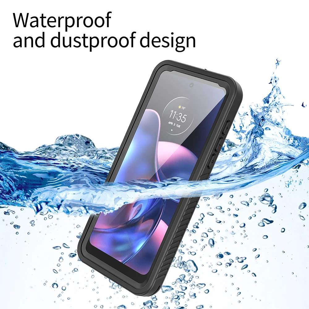 IP68 Waterproof Phone Case For Motorola Moto G Power 2022 Full Protective Heavy Duty Cover Case Underwater Swim Coque