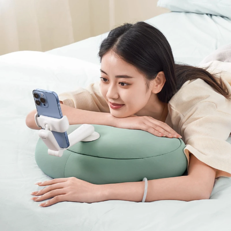 

U5T/U5P мобильный телефон, планшетный компьютер, кронштейн для подушки в форме полумесяца, эргономичная подушка для пыли, поддержка расслабляющего использования, подставки для телефонов