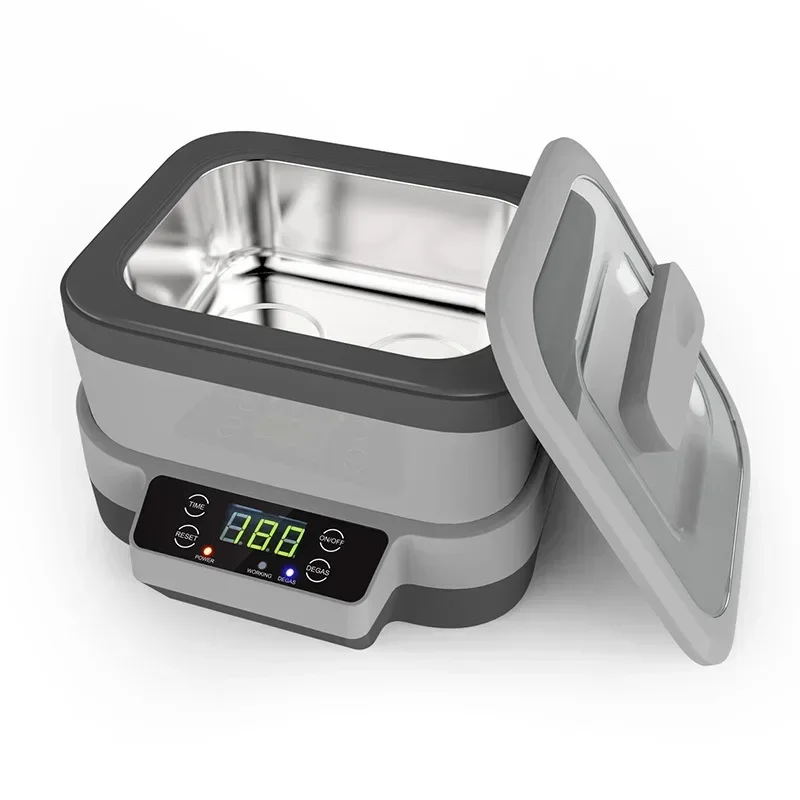 220v Upgrade Upgrade Household Split Ultrasonic Cleaning Machine Glasses Watch Gold Chain Denture Cleaning Machine Small