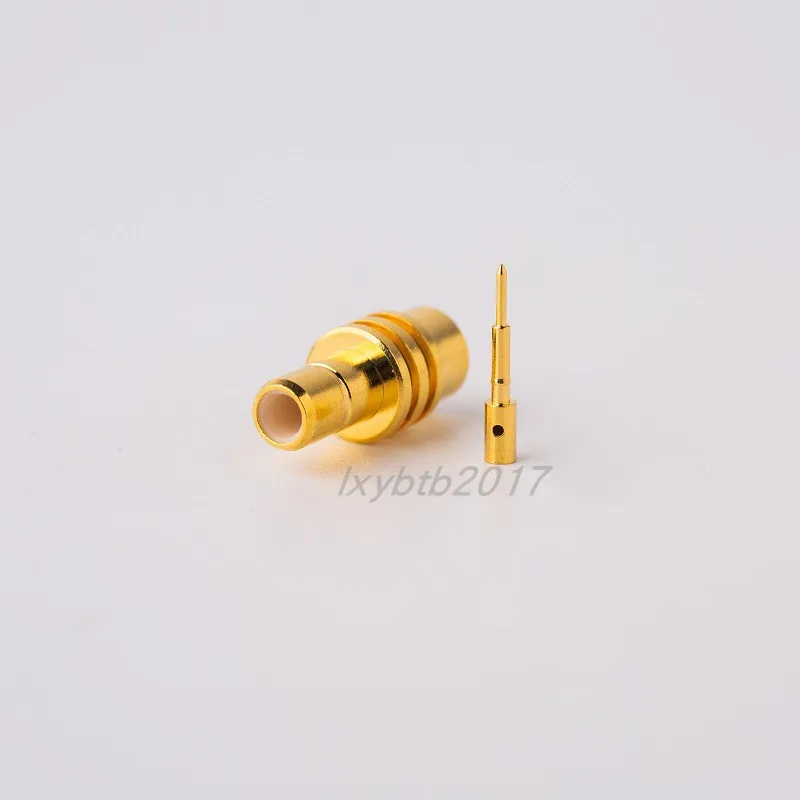 SMB-JB3 RF connector with RG402 cable SFX-50-3-1 straight male connector RG141 semi-flexible semi-rigid