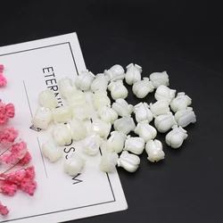 2Pcs Wholesale Lot Natural Mother of Pearl Shell Beads Irregular Loose Spacer Beads for Jewelry Making DIY Necklace Accessories
