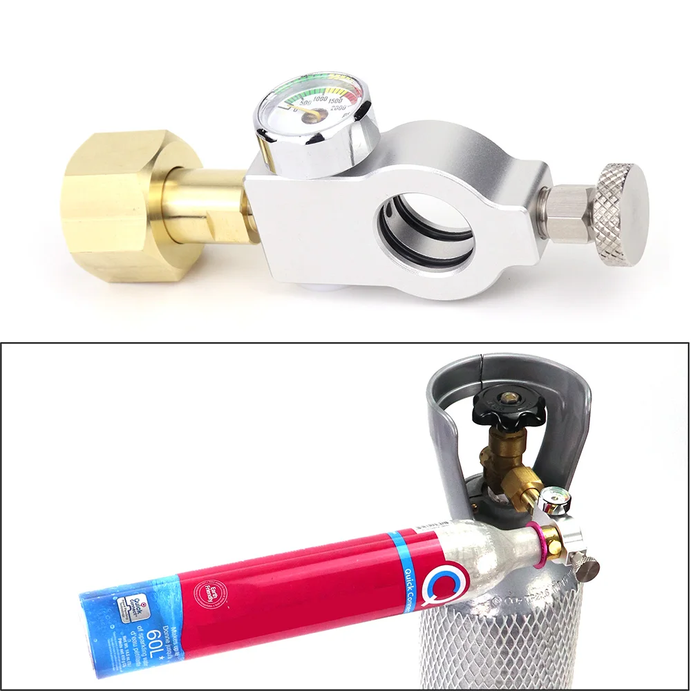 Adaptador CO2 Sodastream Terra DUO para conexión rápida rosa - imagen 3