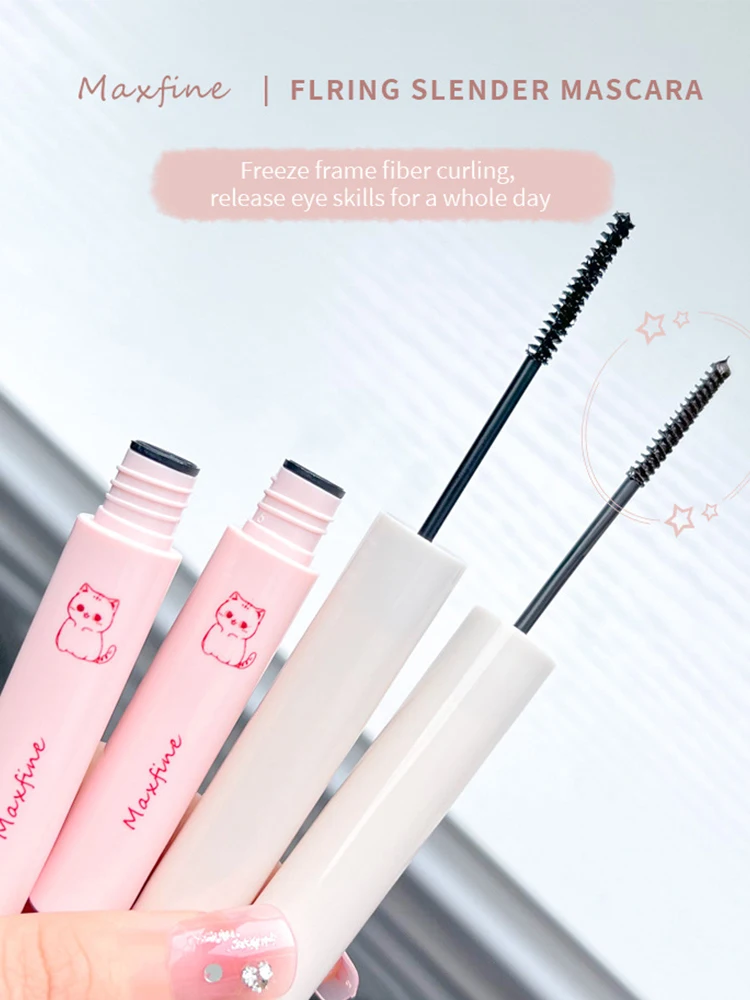 

Mascara For Women Waterproof Fiber Long Curls No Smudging Long-lasting Eyelash Base And Styling Solution No Makeup Loss
