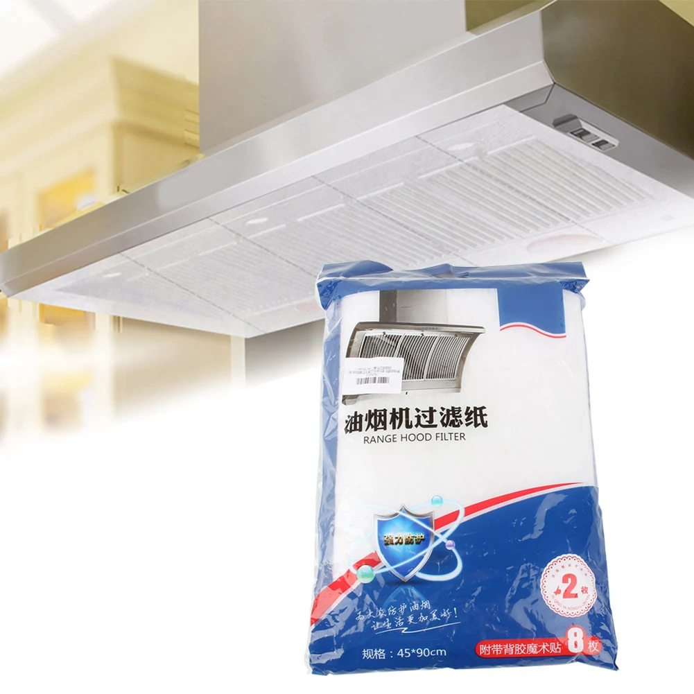 Grease Filter Paper Range Hood Grease Filter Oil proof Filter Paper For Lampblack Machine Home Kitchen Appliance