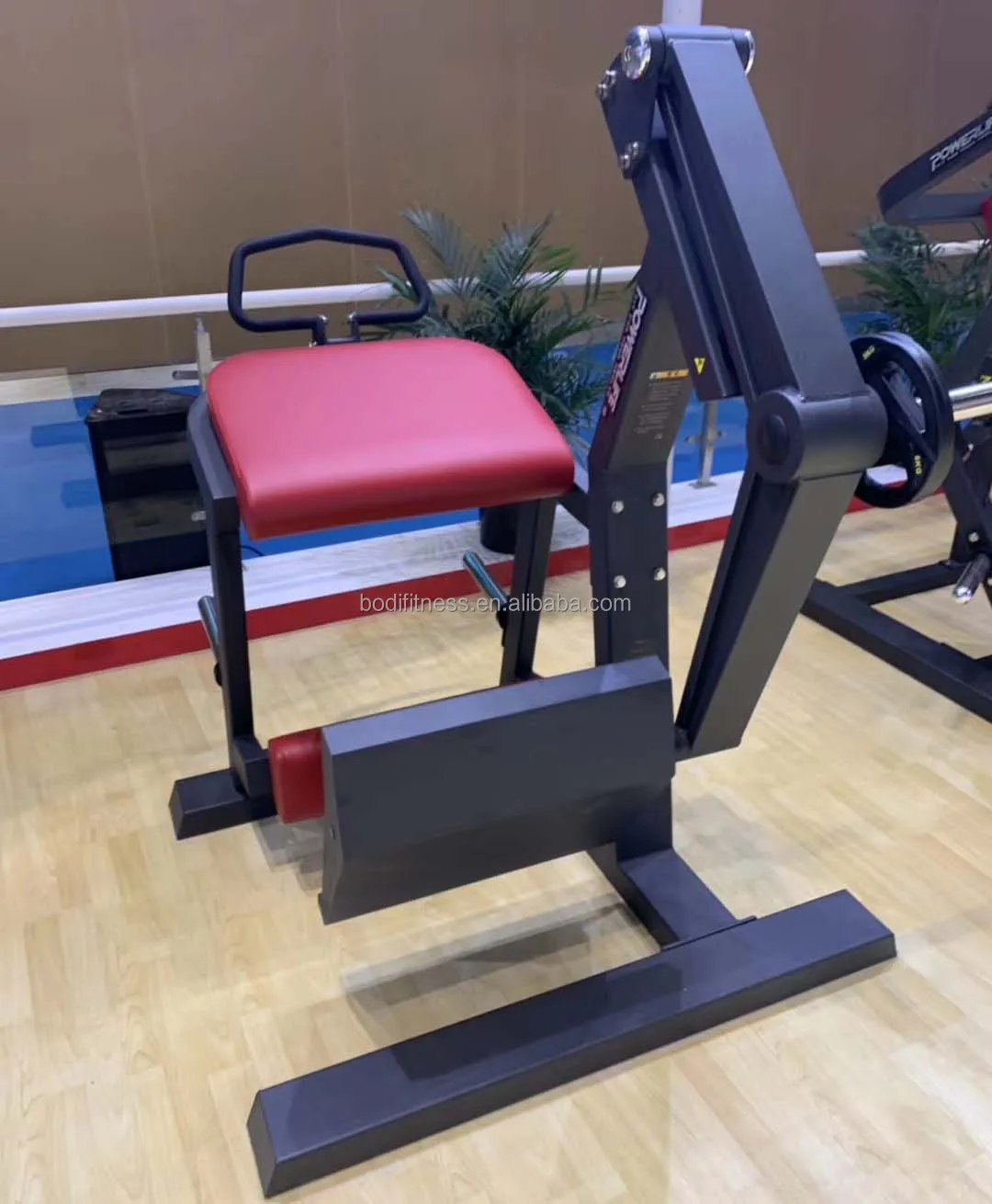 

Commercial Plate Loaded Rear Kick Machine Adjustable Hip Trainer