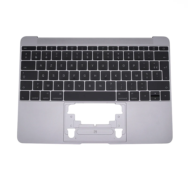 

A1534 Palm Rest AZERTY Keyboard for MacBook, A1534 Top Case with French Keyboard, Gray, Silver, Gold, Rose Gold, Retina, 12"