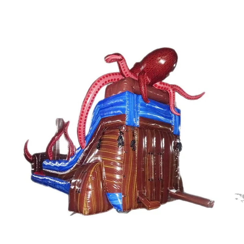Inflatable castle, large indoor and outdoor inflatable trampoline, castle combination slide