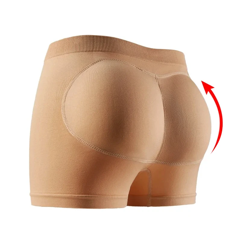 Women Butt Lifter Shapewear Shorts Body Shaper Fake Booty Hip Enhancer Panties Tummy Control Underwear Slimming Lift Bum Shorts