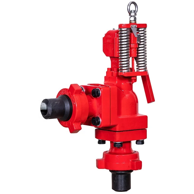 

API 6A HIGH PRESSURE 3IN RESET RELIEF VALVE/SPRING RETURN SAFETY VALVE WITH HAMMER UNION or FLANGED CONNECTIONS