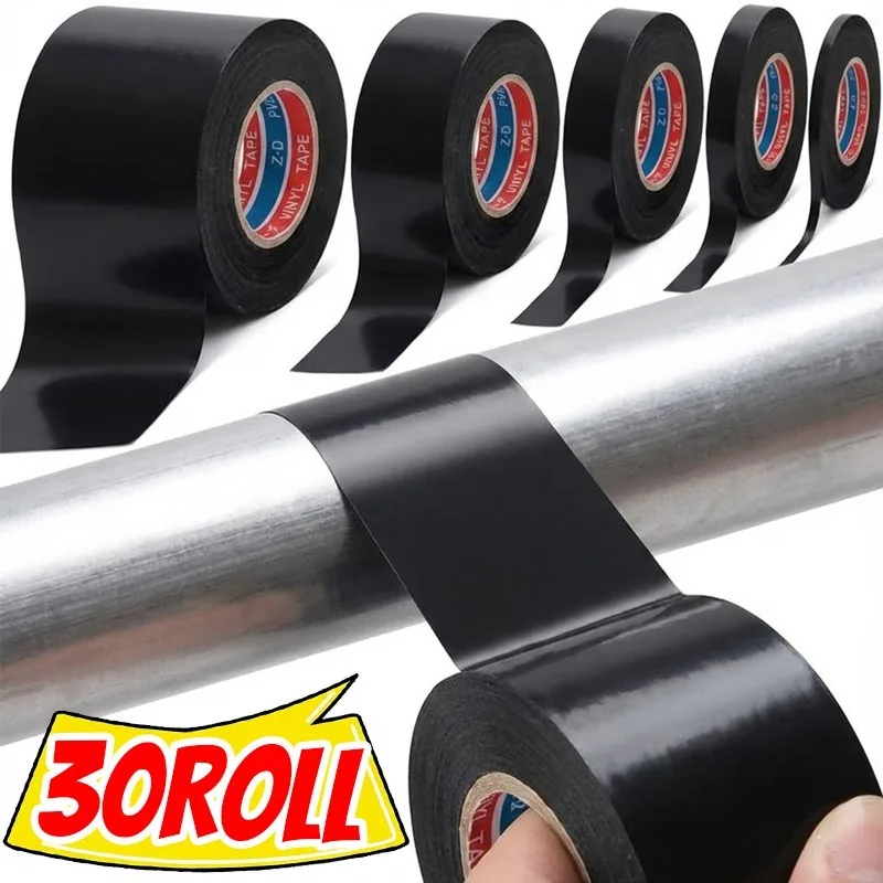 

30 ~ 2 шт. водонепроницаемая электроизоляционная лента класс резиновый клей напряжения огнестойкий герметик ремонт необходимый для электрика