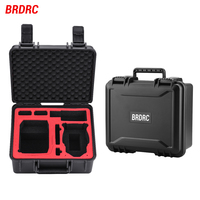 BRDRC Waterproof Case for DJI Mini 3/3 Pro Hard Shell RC/RC-N1 Remote Controller Portable Shockproof HandBag Drone Accessories