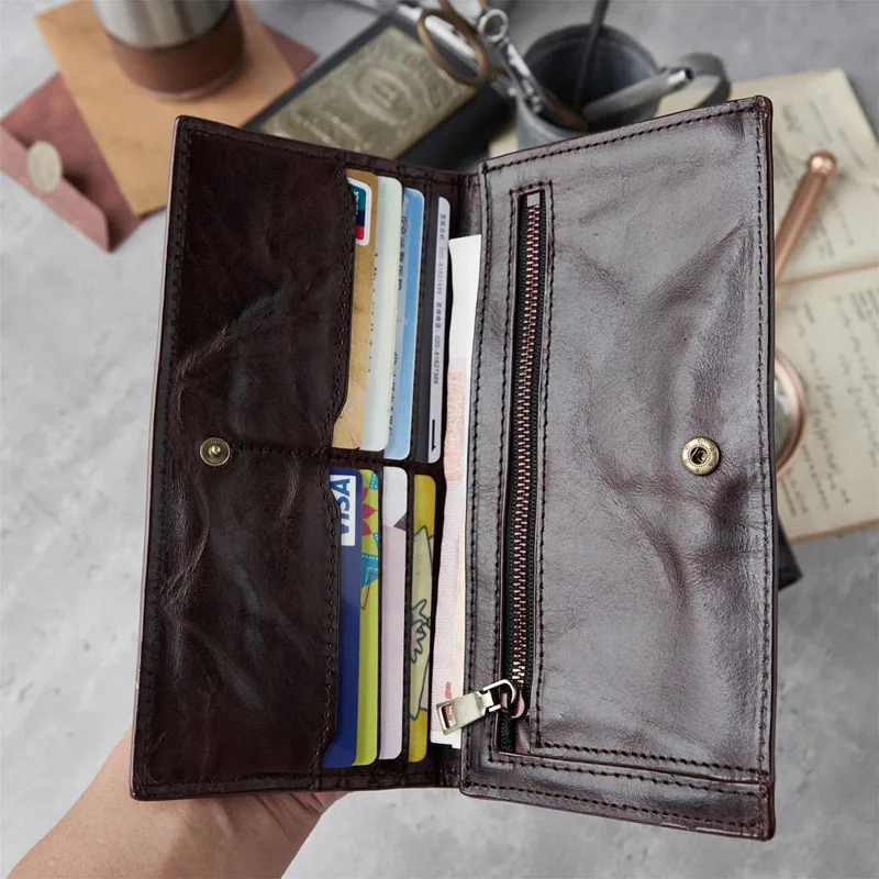aetoo-retro-genuine-leather-long-wallet-for-men-vegetable-tanned-cowhide-hidden-buckle-wallet-handcrafted-personalized-mobile