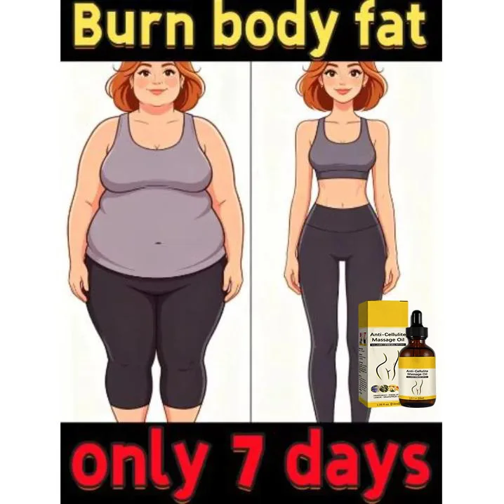 7 Days Fast Weight Loss Essential Oil Natural Fat Burning Full Body Shaping Powerful Weight Loss Belly Thighs For Men Women