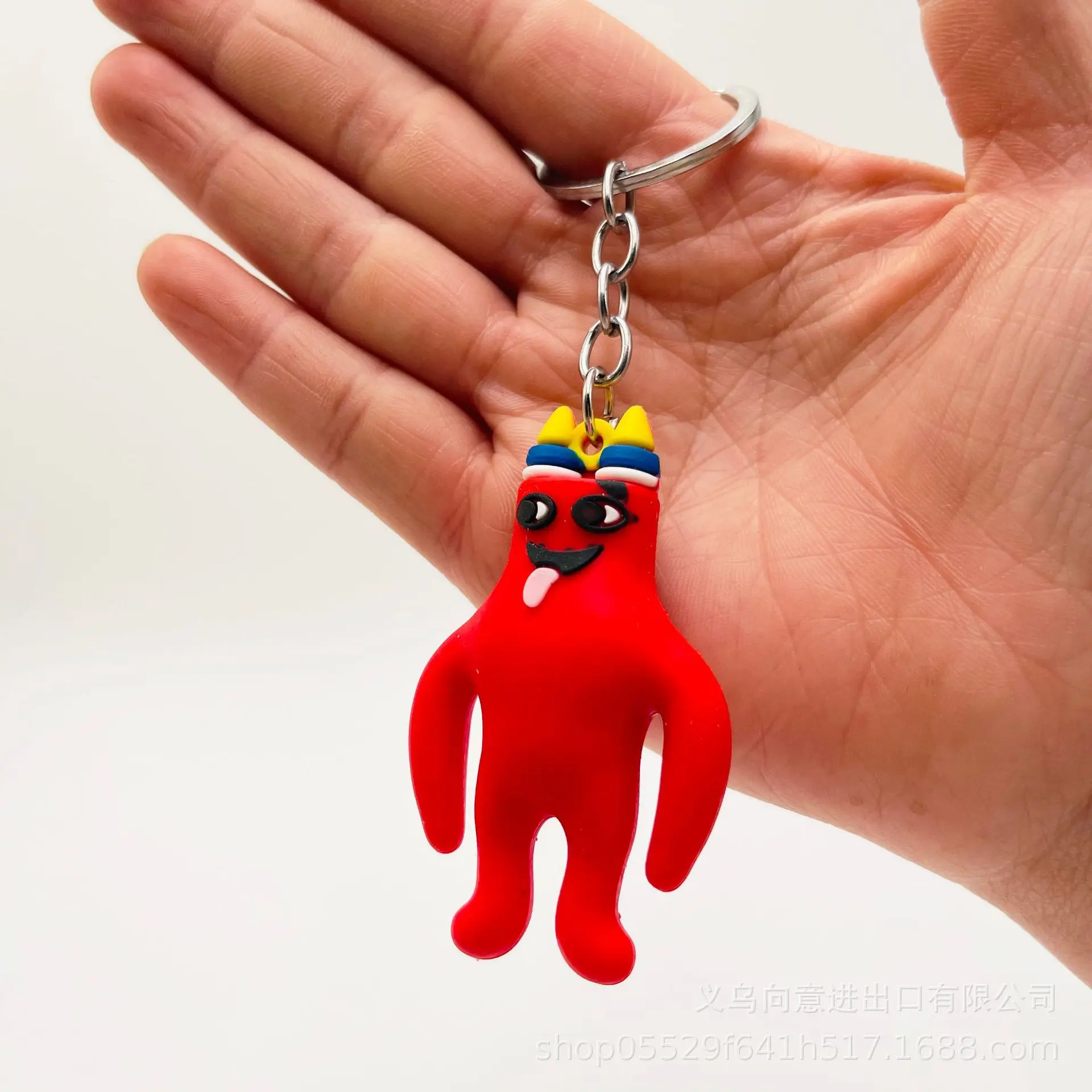 1Pcs Kawai Garden of Banban Anime Action Figures Car Bag Keychain Children Toys Game Figure Pendant Monster Birthday Gifts