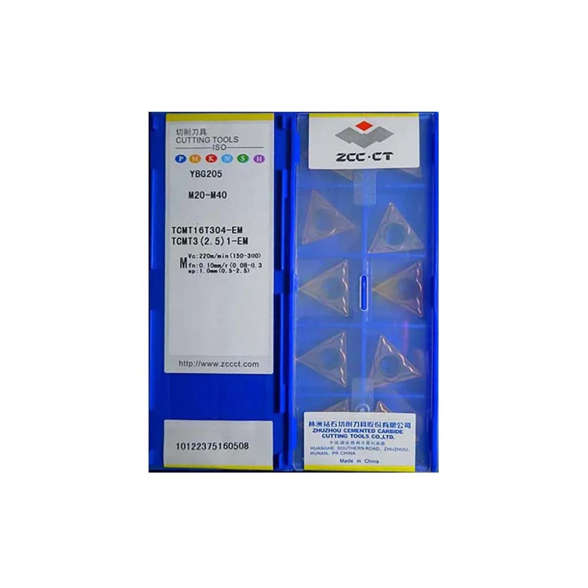 

100% Original TCMT16T308 TCMT16T304 TCMT110208 TCMT110204 TCMT110202 TCMT090204 TCMT090202 EM YBG205 Turning Inserts