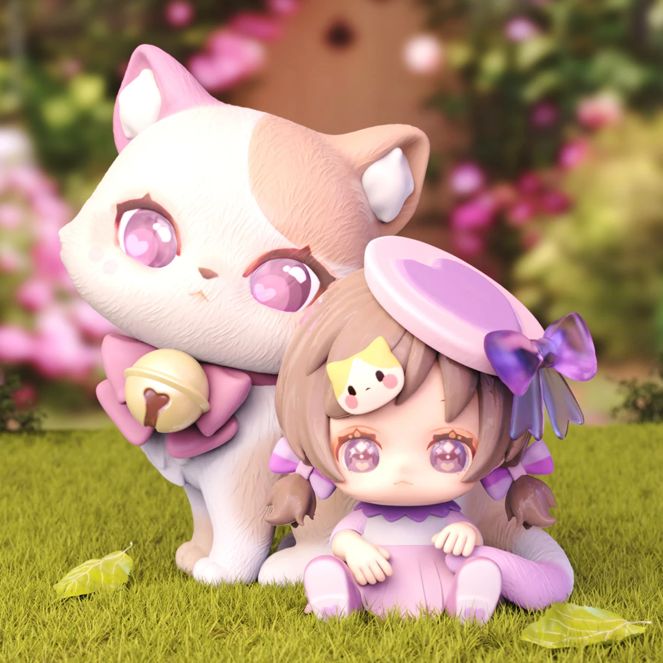 تمثال قطة لطيف هدية عيد ميلاد للفتيات بيري كات نياناي سلسلة رفيق القط الصغير صندوق أعمى ألعاب عصرية قابلة للجمع