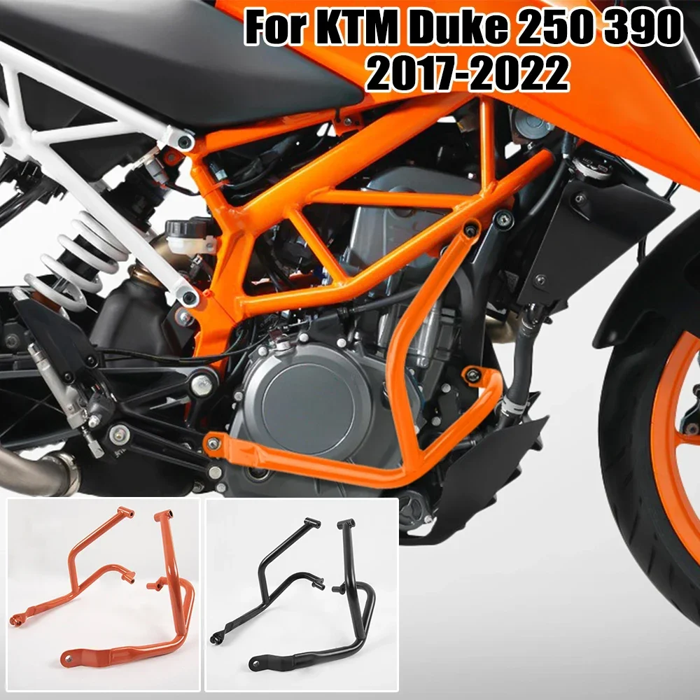 

For KTM DUKE 390 250 2017-2023 DUKE200 2020-2023 Motorcycles Crash Bar Frame Protection Highway Engine Guard Bumper Accessories