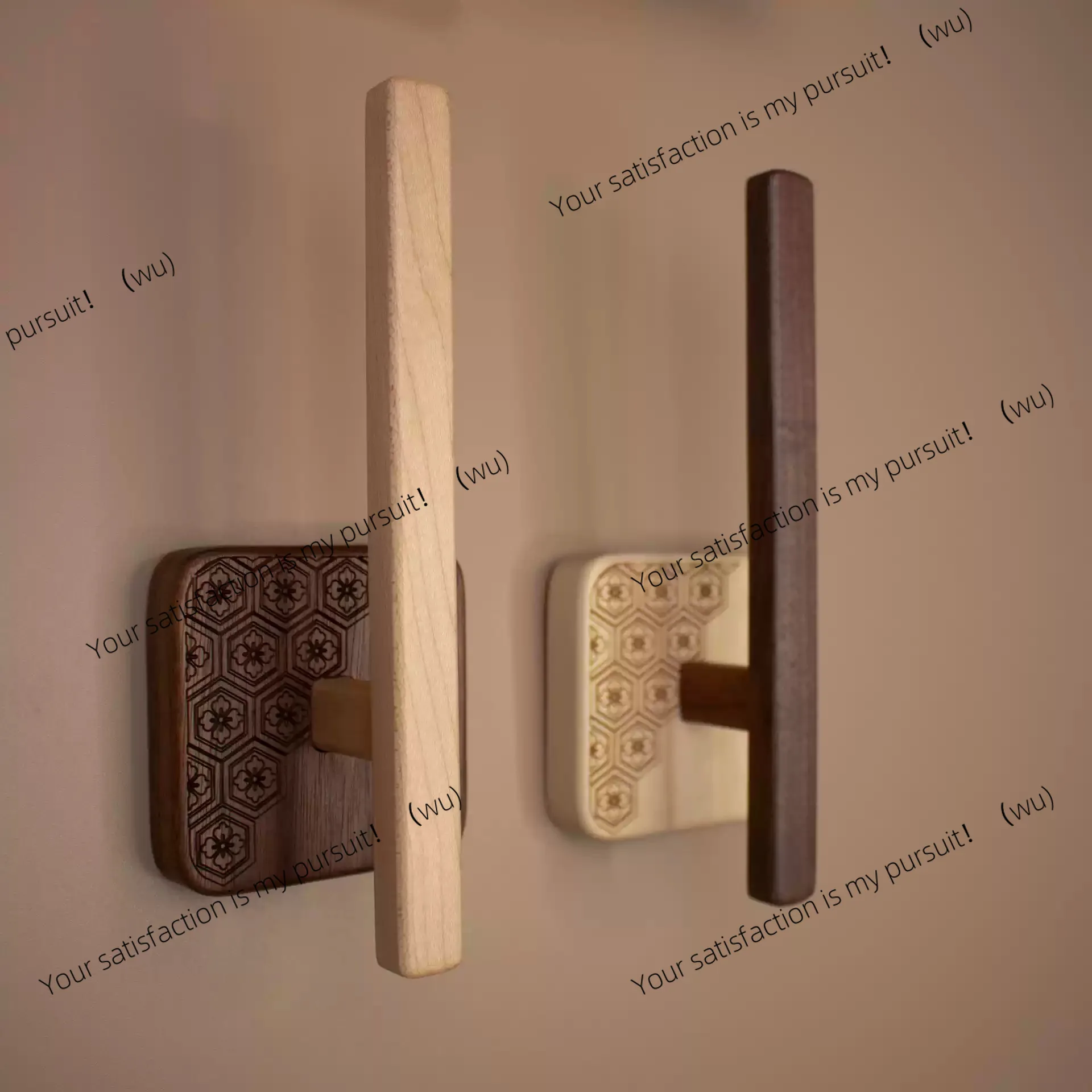 Log wind seamless curtain holder, advanced sense without punching L-shaped hook, multi-functional entrance storage buckle clip