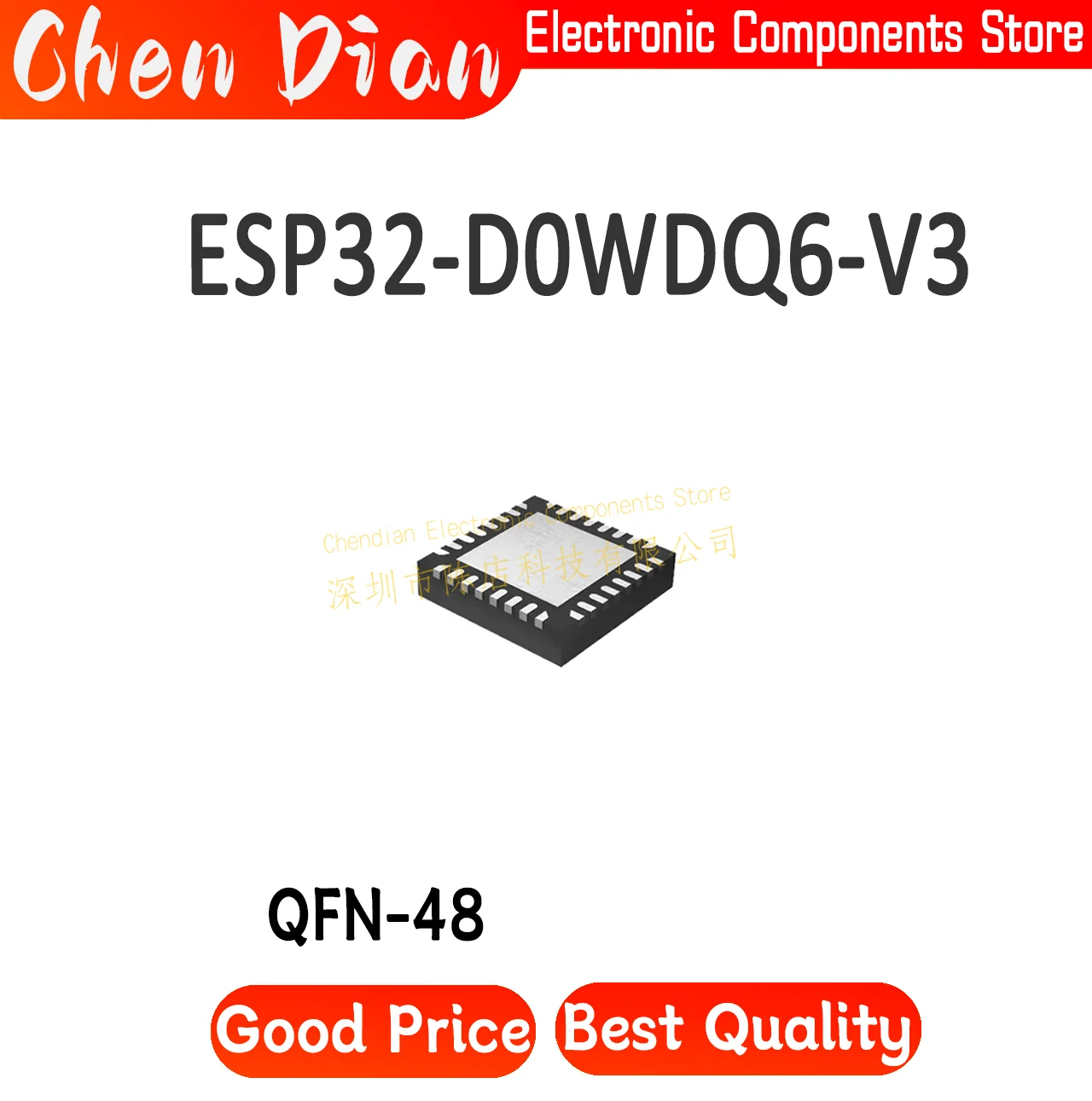 

ESP32-D0WDQ6-V3 Package QFN-48 New Original Genuine