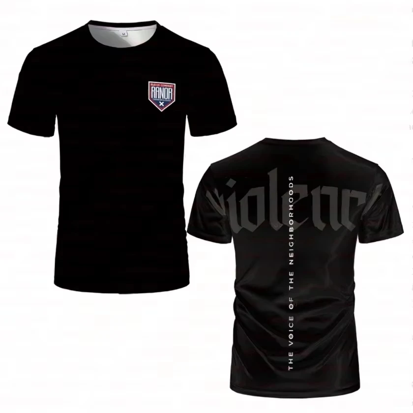 2026 Sommer 3D-Druck Boxen Atmungsaktive Sportbekleidung Herren Damen Kampfsport Outdoor Freizeit Rundhals Kurzarm Herren Oberteile T-Shirt – Detail 12